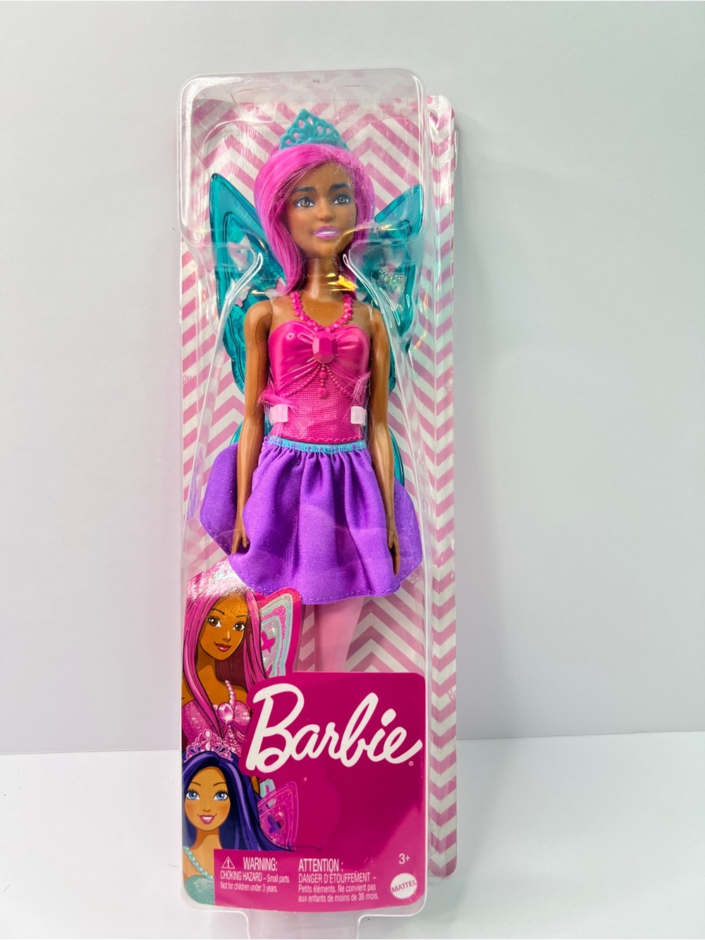 Barbie Dreamtopia Fairy Doll with Pink Hair & Candy Wings 2022
